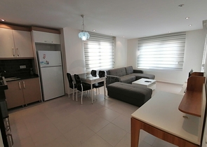 شقة مميزة - غرفتين وصالة - مفروشة - ضمن مجمع سكني - في مهموتلار / الانيا 