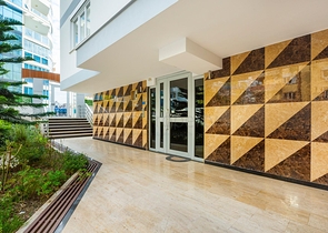 مجمع انيق - شقة غرفة وصالة - قريبة من البحر - في مهموتلار / الانيا 