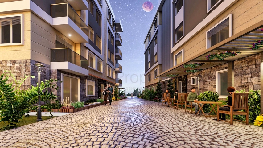 مشروع استثماري في منطقة مراد باشا في انطاليا