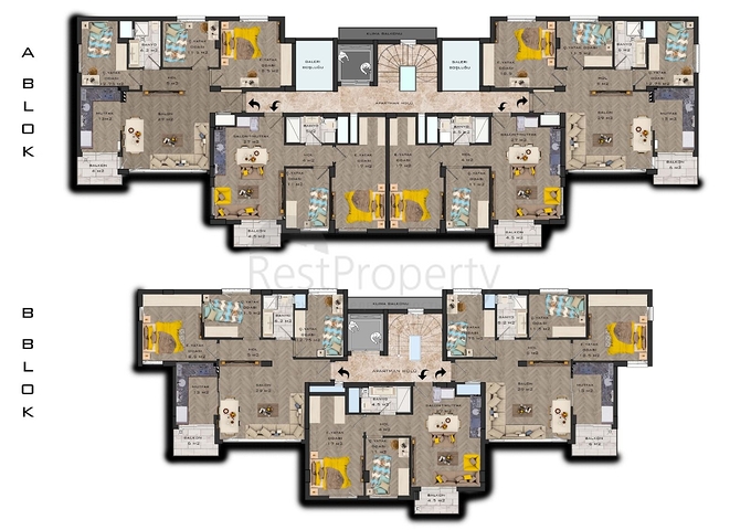 مشروع استثماري في منطقة مراد باشا في انطاليا