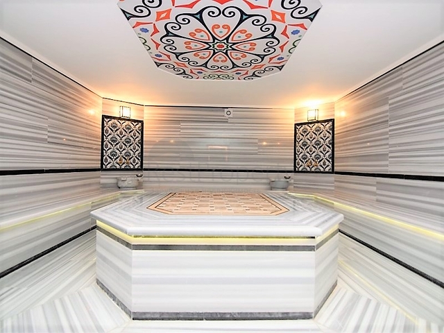 على مسافة 100 م من البحر - شقة 2 غرفة وصالة -مفروشة - في مهموتلار / الانيا 