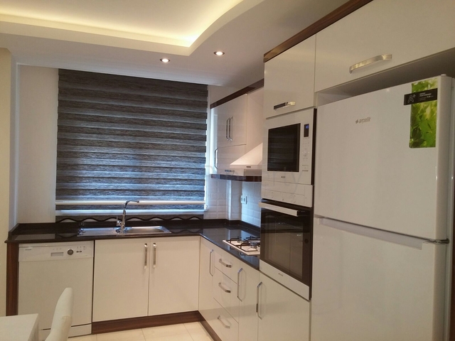 على مسافة 100 م من البحر - شقة 2 غرفة وصالة -مفروشة - في مهموتلار / الانيا 