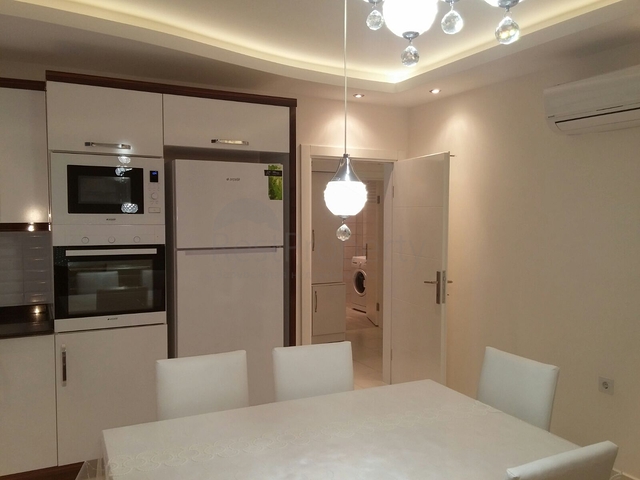 على مسافة 100 م من البحر - شقة 2 غرفة وصالة -مفروشة - في مهموتلار / الانيا 