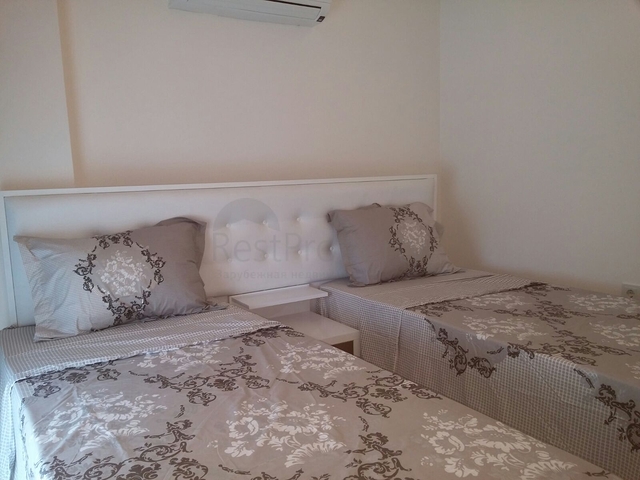 على مسافة 100 م من البحر - شقة 2 غرفة وصالة -مفروشة - في مهموتلار / الانيا 