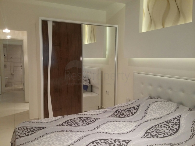 على مسافة 100 م من البحر - شقة 2 غرفة وصالة -مفروشة - في مهموتلار / الانيا 