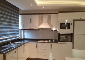 على مسافة 100 م من البحر - شقة 2 غرفة وصالة -مفروشة - في مهموتلار / الانيا 