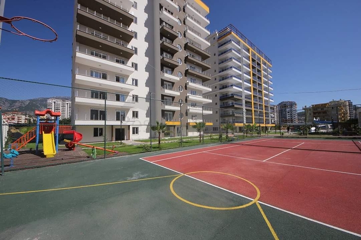 مجمع 5 نجوم - شقة مؤثثة غرفتين وصالة - في مهموتلار / الانيا 