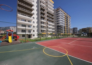 مجمع 5 نجوم - شقة مؤثثة غرفتين وصالة - في مهموتلار / الانيا 