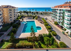 اطلالة مباشرة على البحر - منزل فاخر - دوبلكس تصميم 4 غرف وصالة - في كاستل / الانيا 