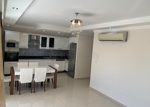 شقة 2 غرفة وصالة - ضمن مجمع باطلالة ساحرة على البحر - في كوناكليه / الانيا 