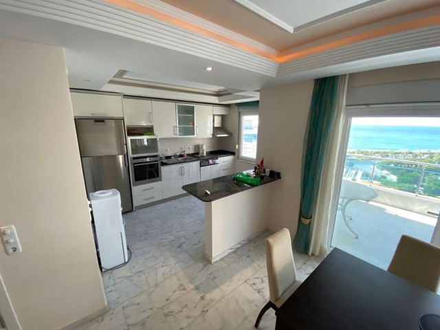 اطلالة على البحر - شقة غرفتين وصالة - في توسمور / الانيا 