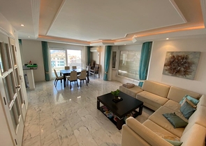 اطلالة على البحر - شقة غرفتين وصالة - في توسمور / الانيا 