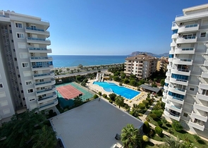 اطلالة على البحر - شقة غرفتين وصالة - في توسمور / الانيا 