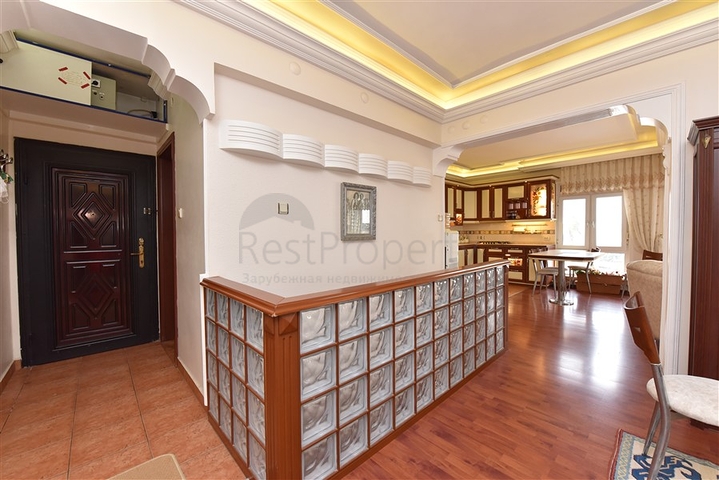 اطلالة بحر - دوبلكس 3 غرف وصالة - في مهموتلار / الانيا