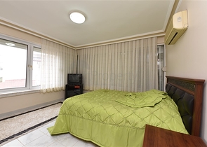 اطلالة بحر - دوبلكس 3 غرف وصالة - في مهموتلار / الانيا