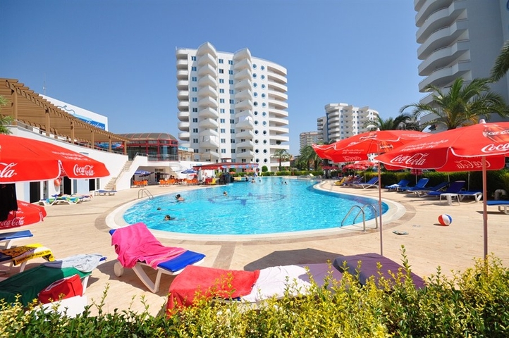 ضمن مجمع بخدمات ممتازة - شقق من تصميم 1+2 - مفروشة - في مهموتلار / الانيا 