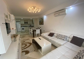 ضمن مجمع بخدمات ممتازة - شقق من تصميم 1+2 - مفروشة - في مهموتلار / الانيا 