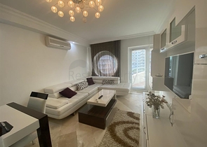 ضمن مجمع بخدمات ممتازة - شقق من تصميم 1+2 - مفروشة - في مهموتلار / الانيا 