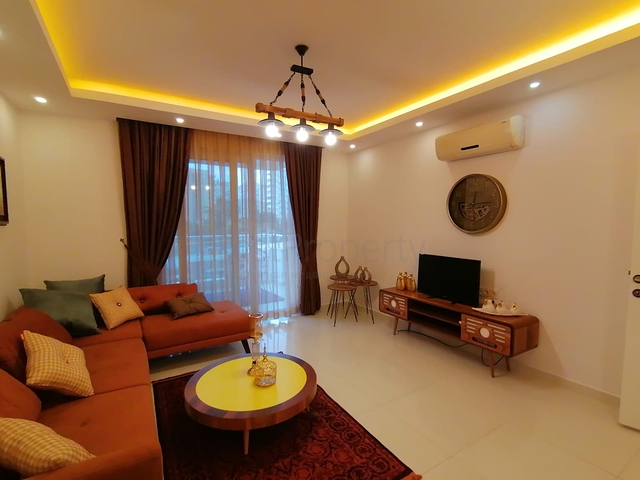 منزل بتصميم انيق - ضمن مجمع سكني - غرفة وصالة - في مهموتلار / الانيا 