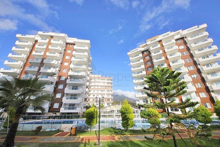 منزل بتصميم انيق - ضمن مجمع سكني - غرفة وصالة - في مهموتلار / الانيا 