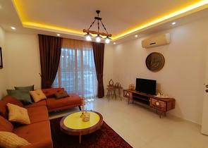 منزل بتصميم انيق - ضمن مجمع سكني - غرفة وصالة - في مهموتلار / الانيا 