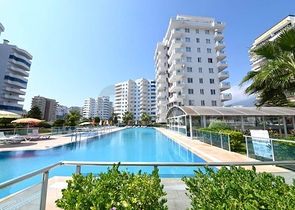 منزل بتصميم انيق - ضمن مجمع سكني - غرفة وصالة - في مهموتلار / الانيا 