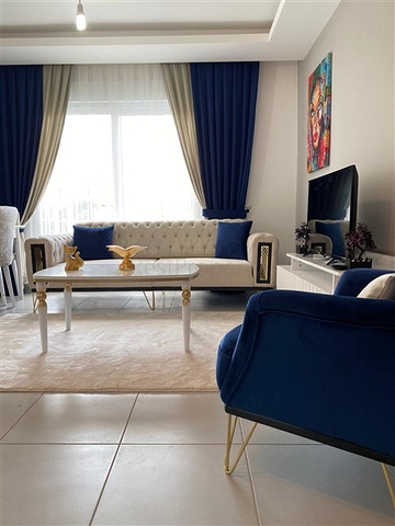 بسعر اقتصادي - شقة غرفة وصالة -مفروشة - في  مهموتلار / الانيا 