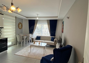 بسعر اقتصادي - شقة غرفة وصالة -مفروشة - في  مهموتلار / الانيا 