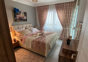 بسعر اقتصادي - شقة غرفة وصالة -مفروشة - في  مهموتلار / الانيا 