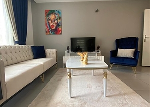 بسعر اقتصادي - شقة غرفة وصالة -مفروشة - في  مهموتلار / الانيا 