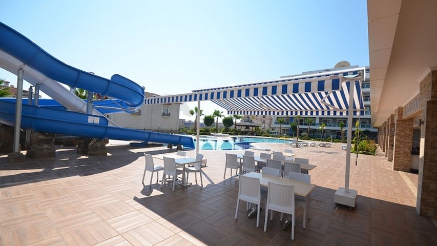 ضمن مجمع 5 نجوم - شقة غرفة وصالة - قريبة من المركز - في اوبا / الانيا 