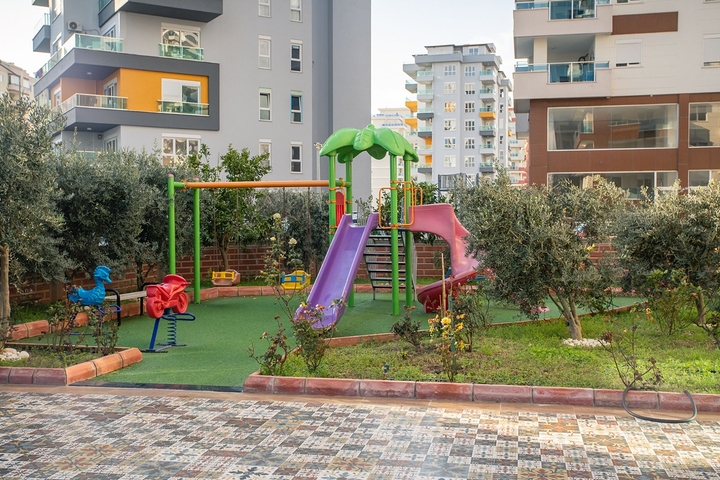 ضمن مجمع سكني متكامل - شقة 2 غرفة وصالة - في مهموتلار / الانيا 