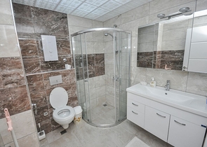 طابق مرتفع - شقة مؤثثة - غرفة وصالة - في مهموتلار / الانيا 