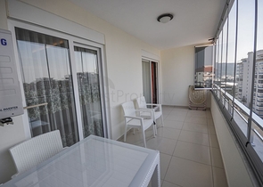 طابق مرتفع - شقة مؤثثة - غرفة وصالة - في مهموتلار / الانيا 