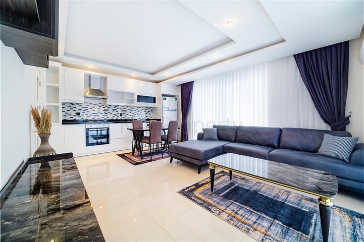 دوبلكس رائعة - مجمع سكني حديث - تصميم 1+4  في مهموتلار / الانيا 