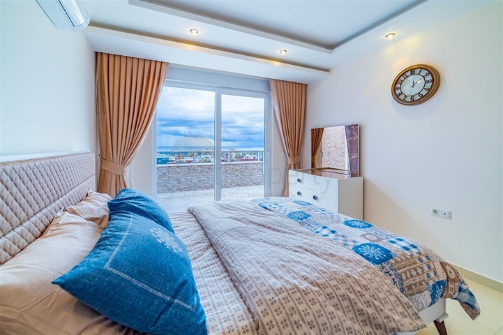 دوبلكس رائعة - مجمع سكني حديث - تصميم 1+4  في مهموتلار / الانيا 