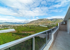 دوبلكس رائعة - مجمع سكني حديث - تصميم 1+4  في مهموتلار / الانيا 