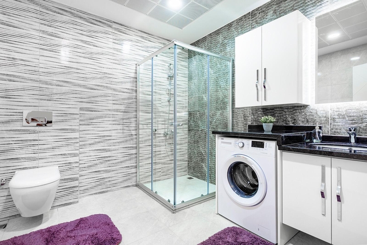 قريبة من البحر - دوبلكس فاخرة - 3 غرف وصالة - في مهموتلار / الانيا 