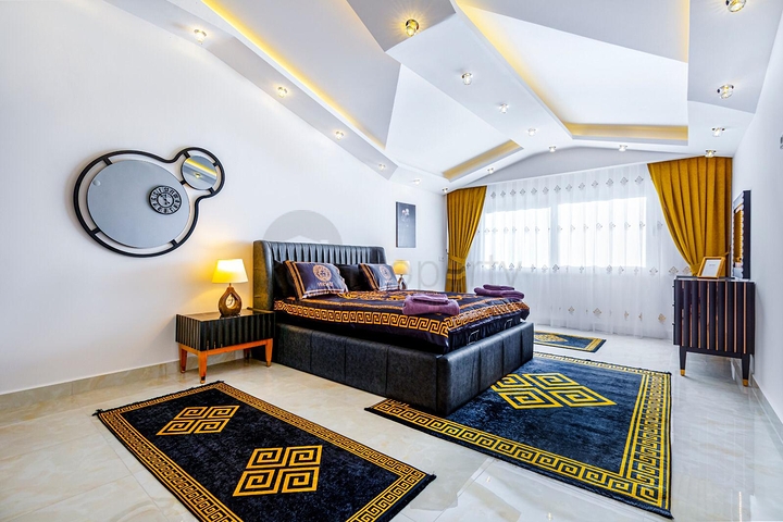 قريبة من البحر - دوبلكس فاخرة - 3 غرف وصالة - في مهموتلار / الانيا 