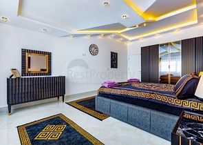 قريبة من البحر - دوبلكس فاخرة - 3 غرف وصالة - في مهموتلار / الانيا 