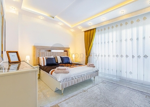 قريبة من البحر - دوبلكس فاخرة - 3 غرف وصالة - في مهموتلار / الانيا 