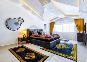 قريبة من البحر - دوبلكس فاخرة - 3 غرف وصالة - في مهموتلار / الانيا 