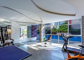 قريبة من البحر - دوبلكس فاخرة - 3 غرف وصالة - في مهموتلار / الانيا 