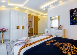 قريبة من البحر - دوبلكس فاخرة - 3 غرف وصالة - في مهموتلار / الانيا 