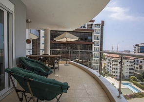 طابق مرتفع - اطلالة مميزة -شقة 2 غرفة وصالة - في جيكجلي / الانيا 