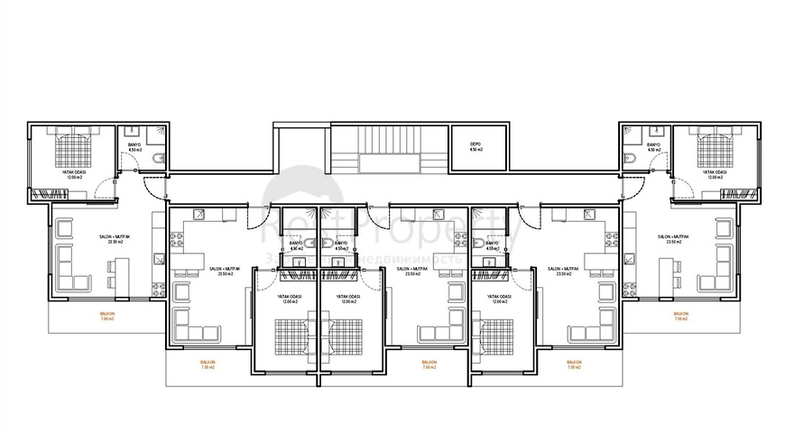 دفعات بالاقساط - مجمع قيد الانشاء في افسلار / الانيا 