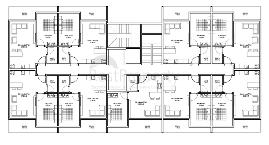 دفعات بالاقساط - مجمع قيد الانشاء في افسلار / الانيا 
