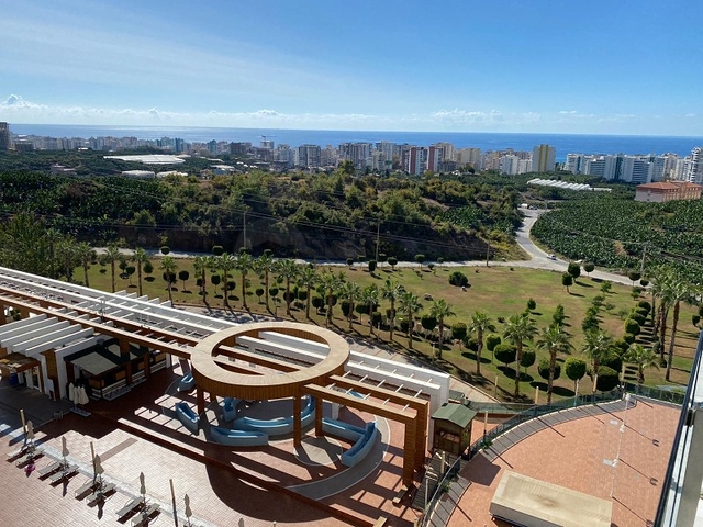 اطلالة بحر- مجمع 5 نجوم - شقة غرفة وصالة مفروشة - في مهموتلار / الانيا 