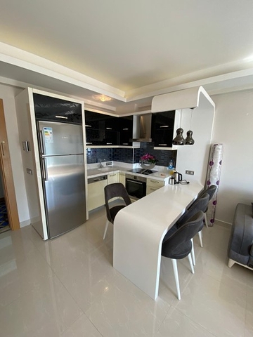 اطلالة بحر- مجمع 5 نجوم - شقة غرفة وصالة مفروشة - في مهموتلار / الانيا 