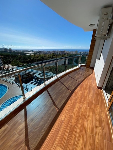 اطلالة بحر- مجمع 5 نجوم - شقة غرفة وصالة مفروشة - في مهموتلار / الانيا 